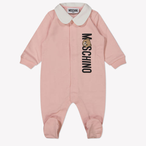 Moschino Bambino Unisex Tuta in scatola Rosa Chiaro