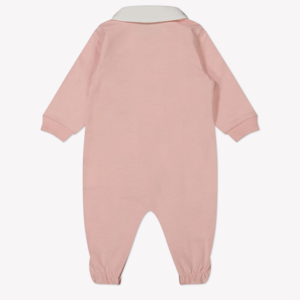 Moschino Bambino Unisex Tuta in scatola Rosa Chiaro