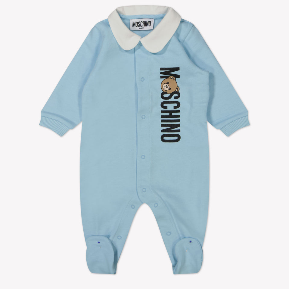Moschino Baby Unisex Box Anzug Hellblau