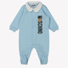 Moschino Bambino Unisex Tuta in scatola Azzurro