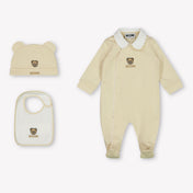Moschino Bébé Filles Boîte en boîte Beige Clair