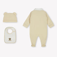 Moschino Bébé Filles Boîte en boîte Beige Clair