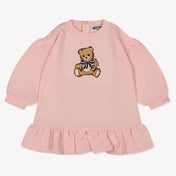 Moschino Bébé Filles Robe Rose Léger