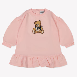 Moschino Bébé Filles Robe Rose Léger