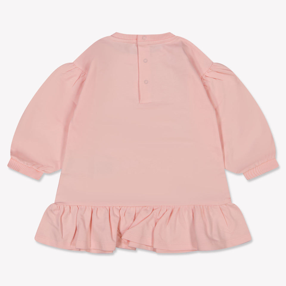Moschino Bébé Filles Robe Rose Léger