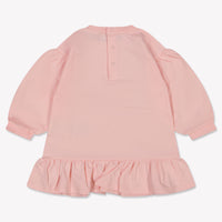Moschino Bébé Filles Robe Rose Léger