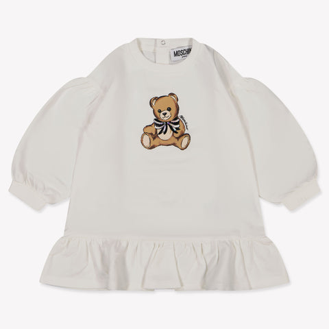 Moschino Baby Girls Dress  Offwhite