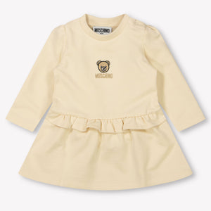 Moschino Bébé Filles Robe Beige Clair