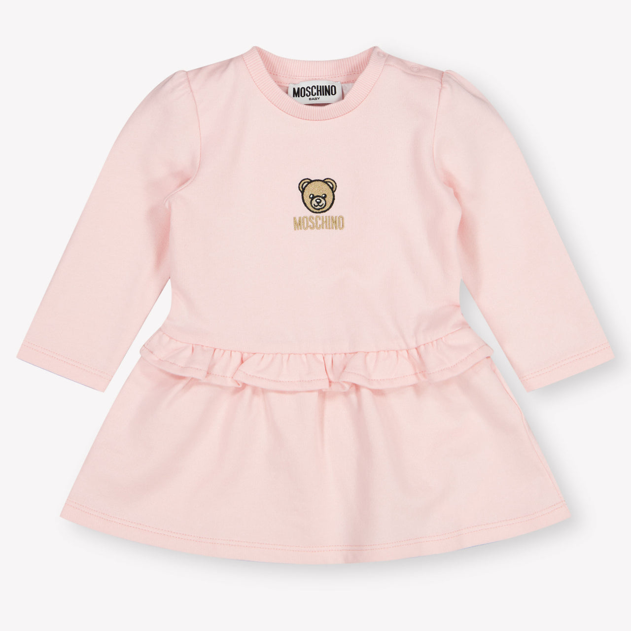 Moschino Bébé Filles Robe Rose Léger