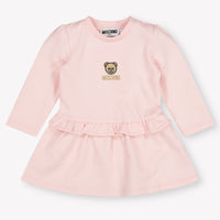 Moschino Bébé Filles Robe Rose Léger