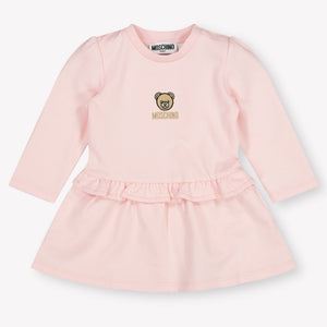 Moschino Bébé Filles Robe Rose Léger