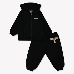 Moschino Bébé Unisexe Costume de jogging Noir