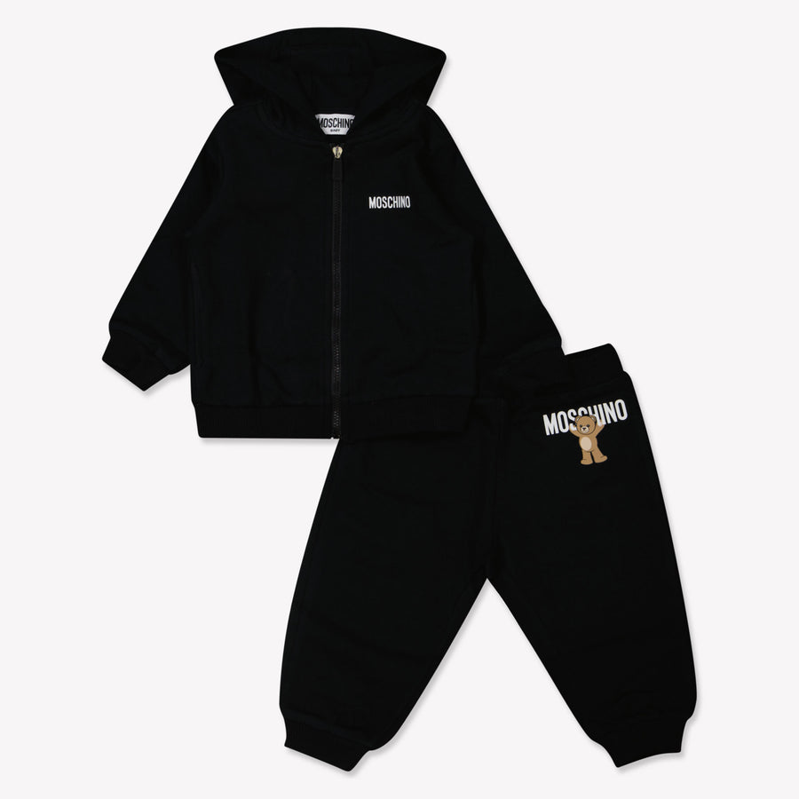 Moschino Bébé Unisexe Costume de jogging Noir