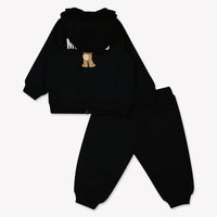 Moschino Bébé Unisexe Costume de jogging Noir