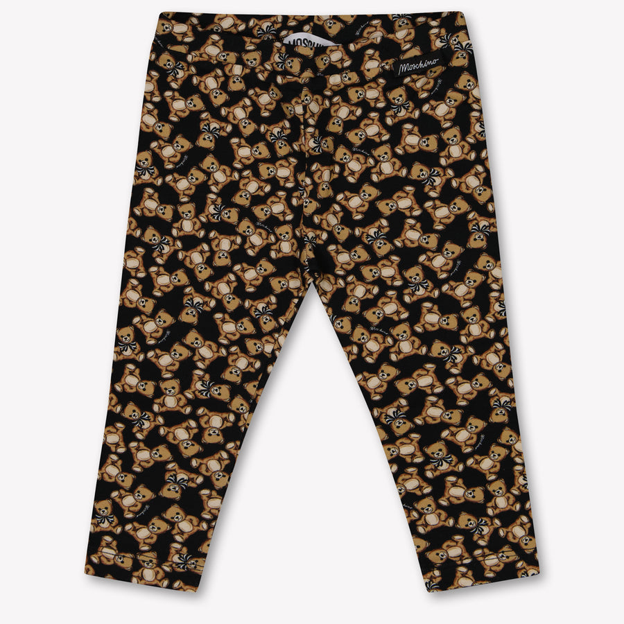 Moschino Baby Mädchen Leggings Schwarz