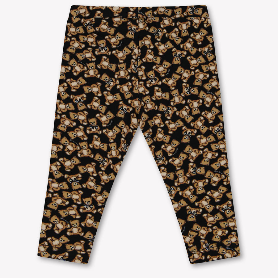 Moschino Baby Mädchen Leggings Schwarz