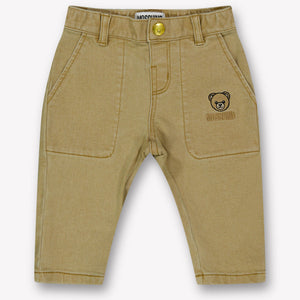 Moschino Bébé Garçons Pantalon Beige