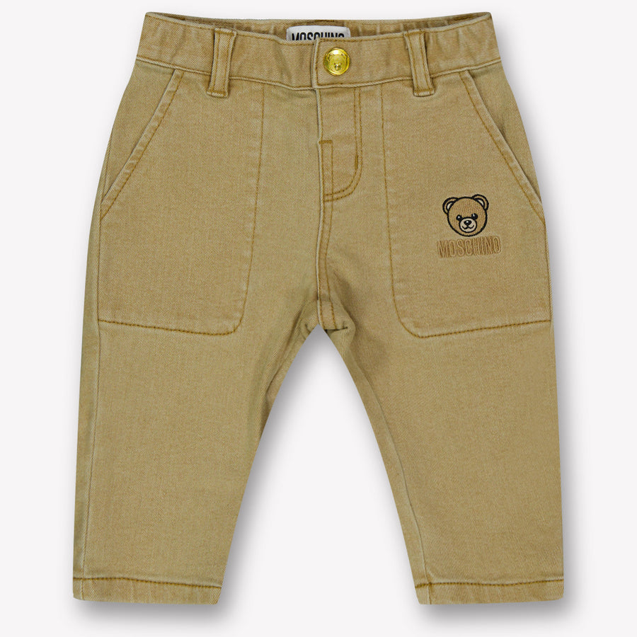 Moschino Bébé Garçons Pantalon Beige