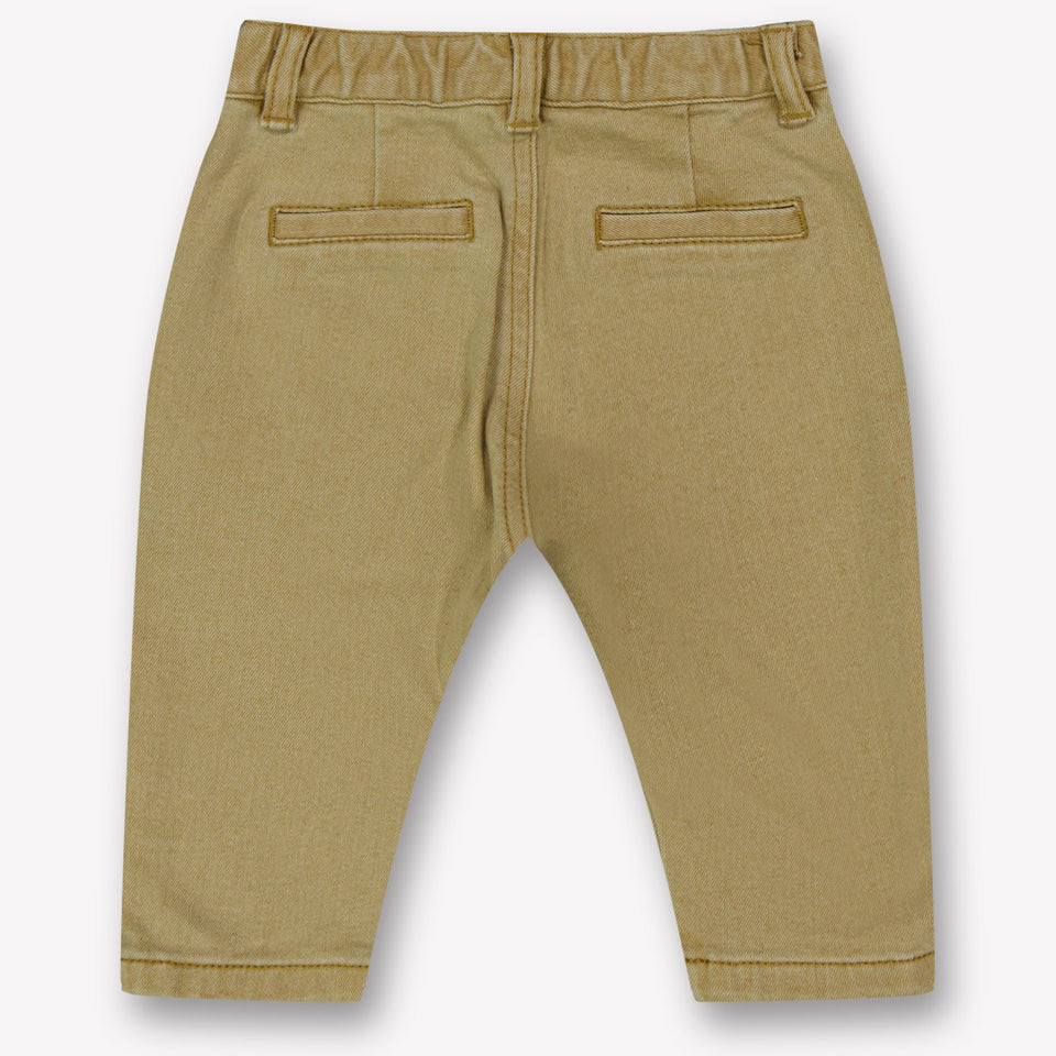 Moschino Baby Jongens Broek In Beige