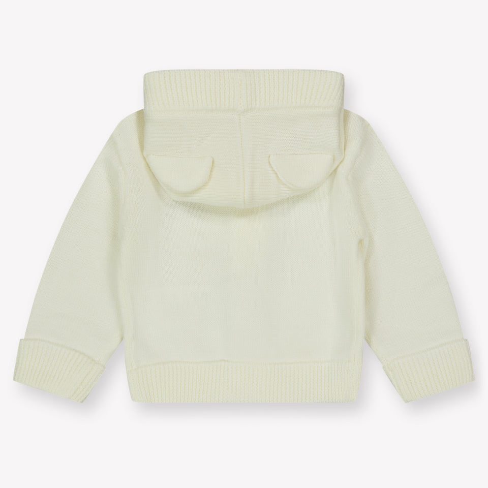 Moschino Baby Unisex Vest In Off White
