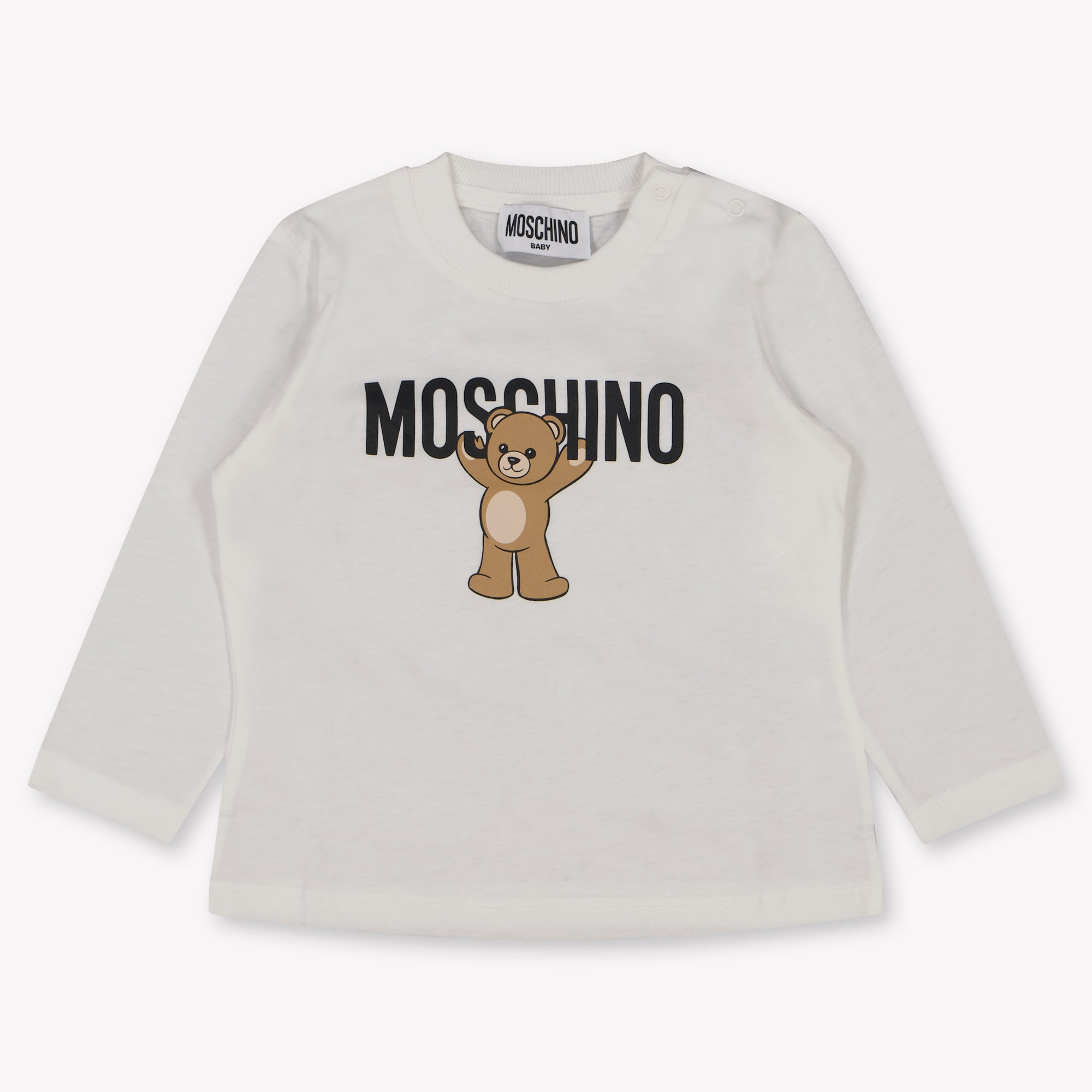 Moschino Bébé Unisexe T-shirt en blanc