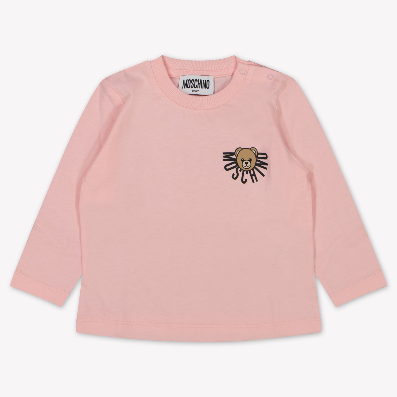 Moschino Bébé Unisexe T-shirt Rose Léger