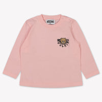 Moschino Bébé Unisexe T-shirt Rose Léger
