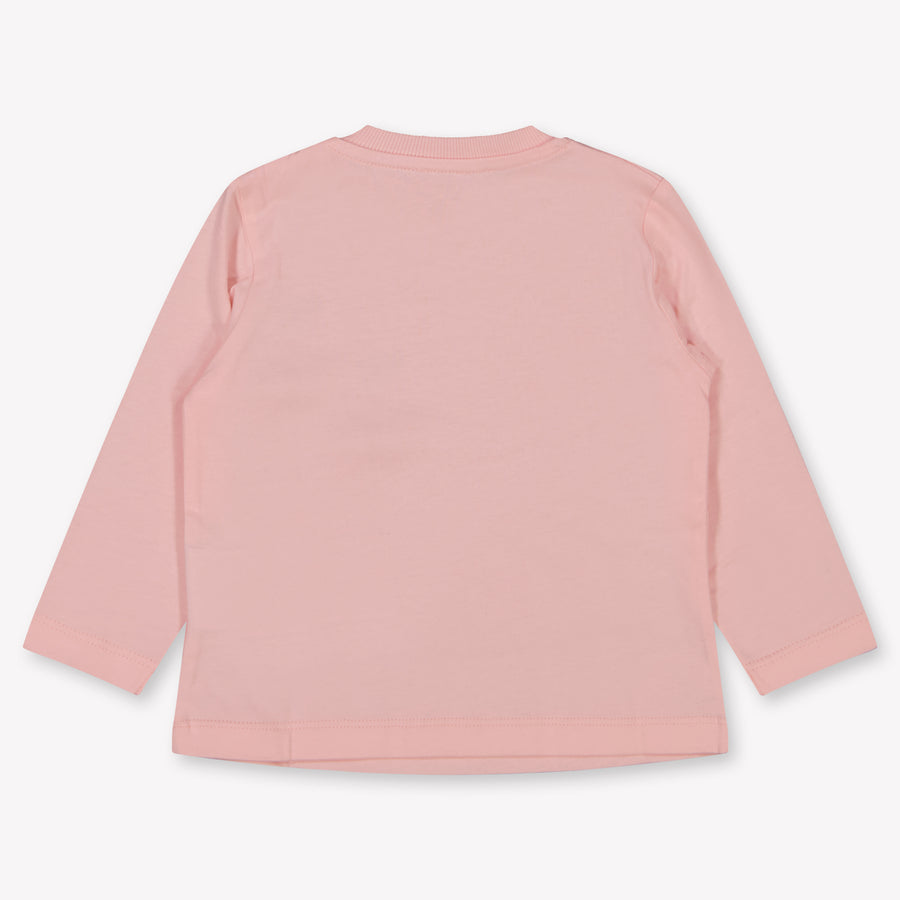 Moschino Bébé Unisexe T-shirt Rose Léger