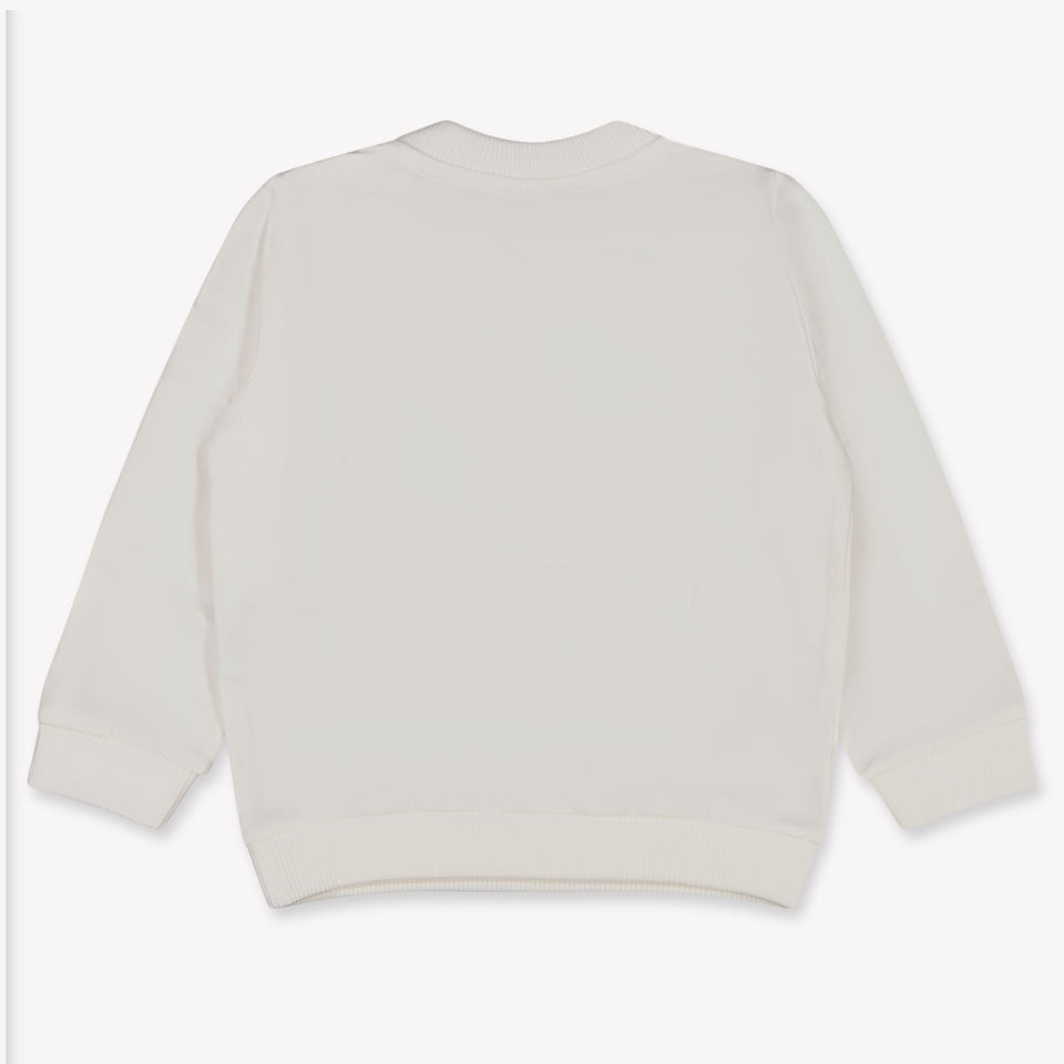 Moschino Bambino Ragazze Maglione in Off White