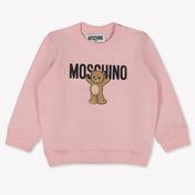 Moschino Bébé Unisexe Pull Rose Léger