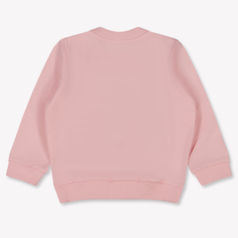 Moschino Bébé Unisexe Pull Rose Léger