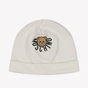 Moschino Bébé Unisexe Chapeau en blanc