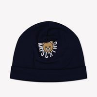Moschino Baby Unisex Muts In Navy