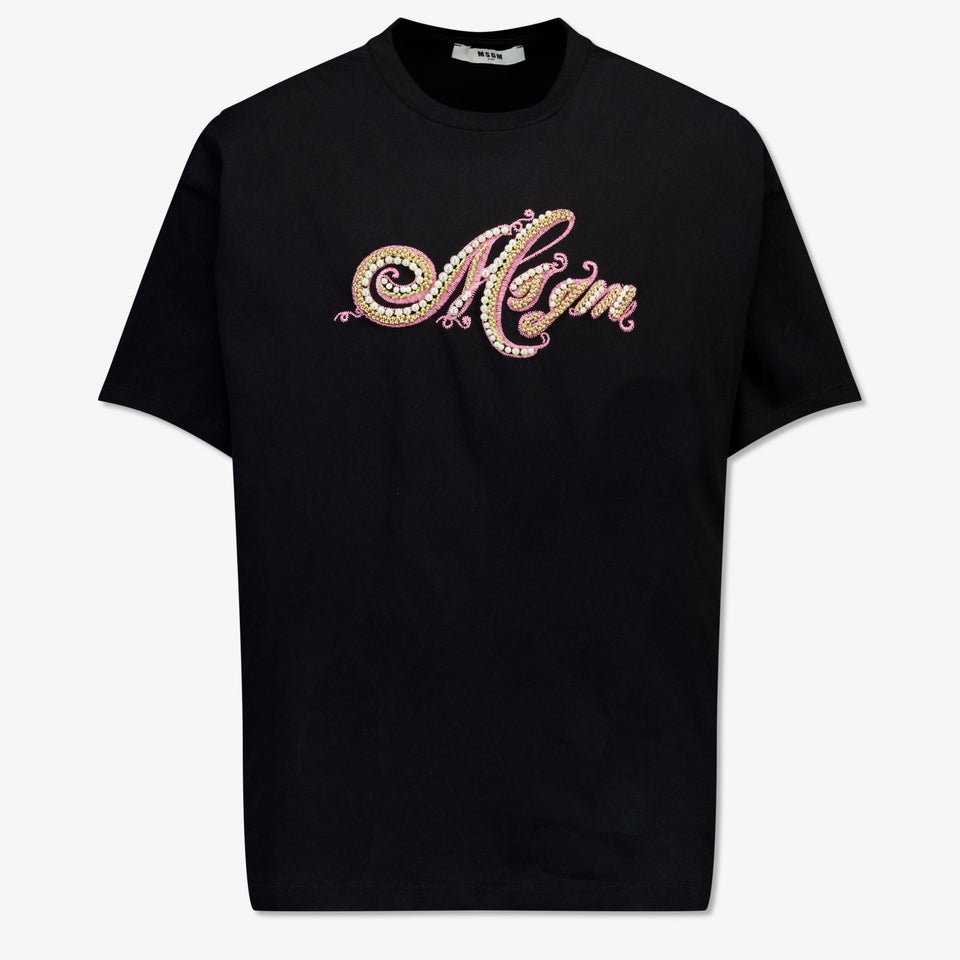 MSGM Enfant Filles T-shirt Noir