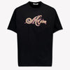 MSGM Kids Girls  T-Shirt Black