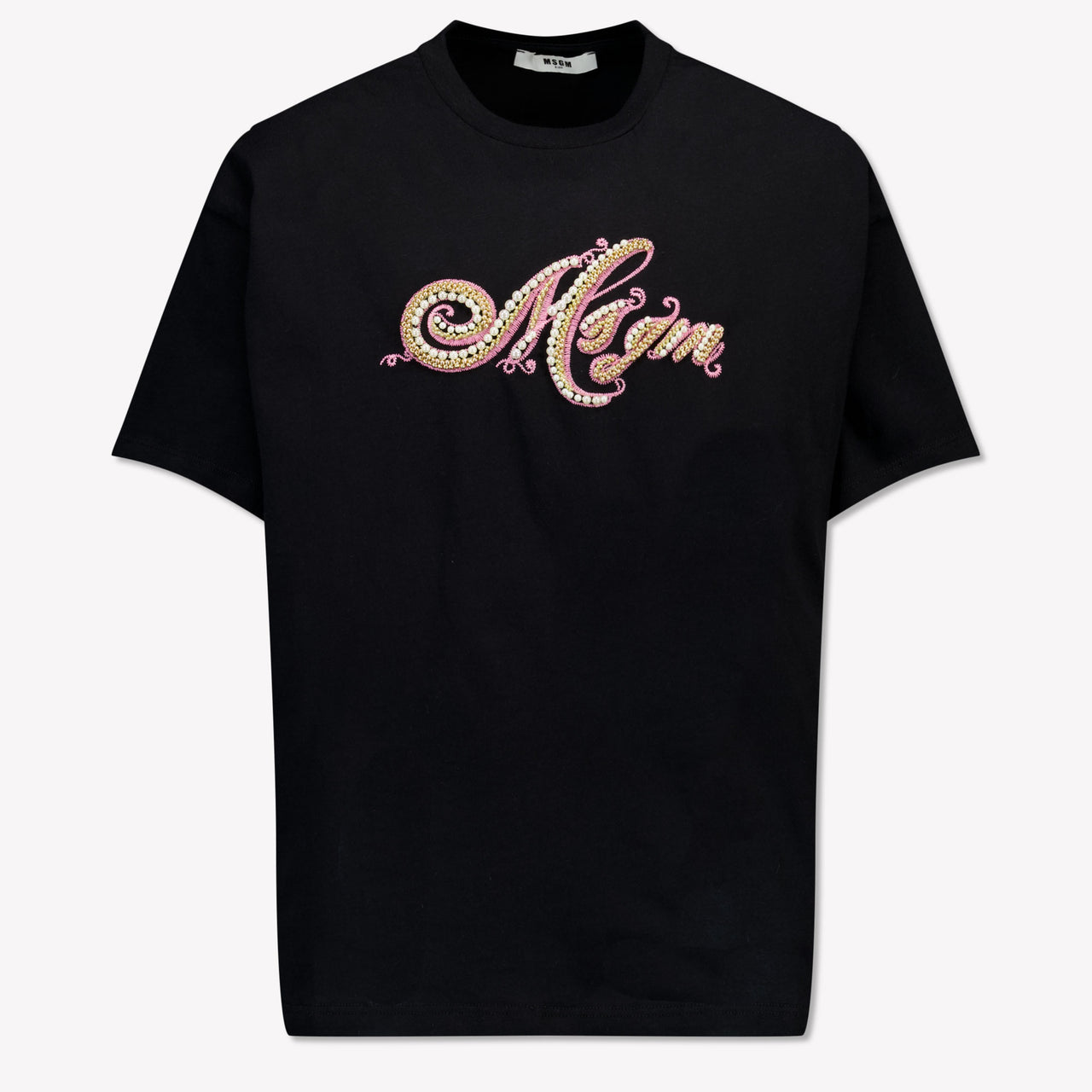 MSGM Kinder Mädchen T-Shirt Schwarz