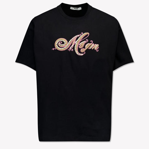 MSGM Enfant Filles T-shirt Noir