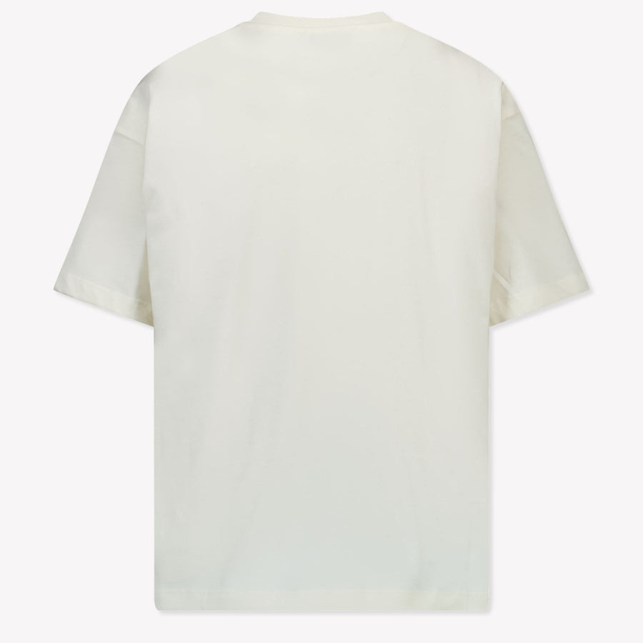 MSGM Kinder Mädchen T-Shirt Grauweiß