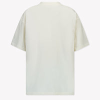 MSGM Ragazzo Ragazze Maglietta dentro Off White