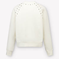 MSGM Enfant Filles Pull dans le blanc off