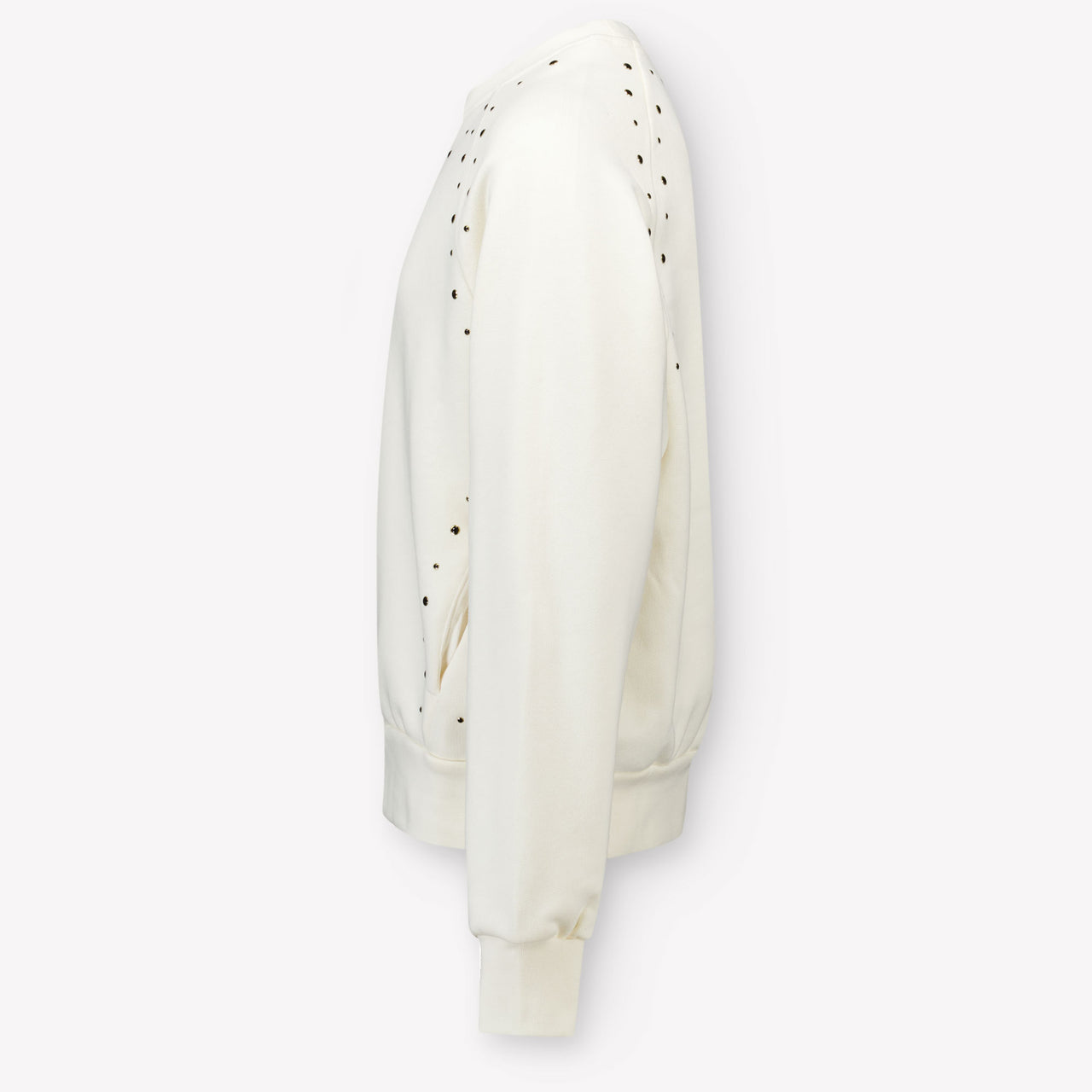 MSGM Enfant Filles Pull dans le blanc off