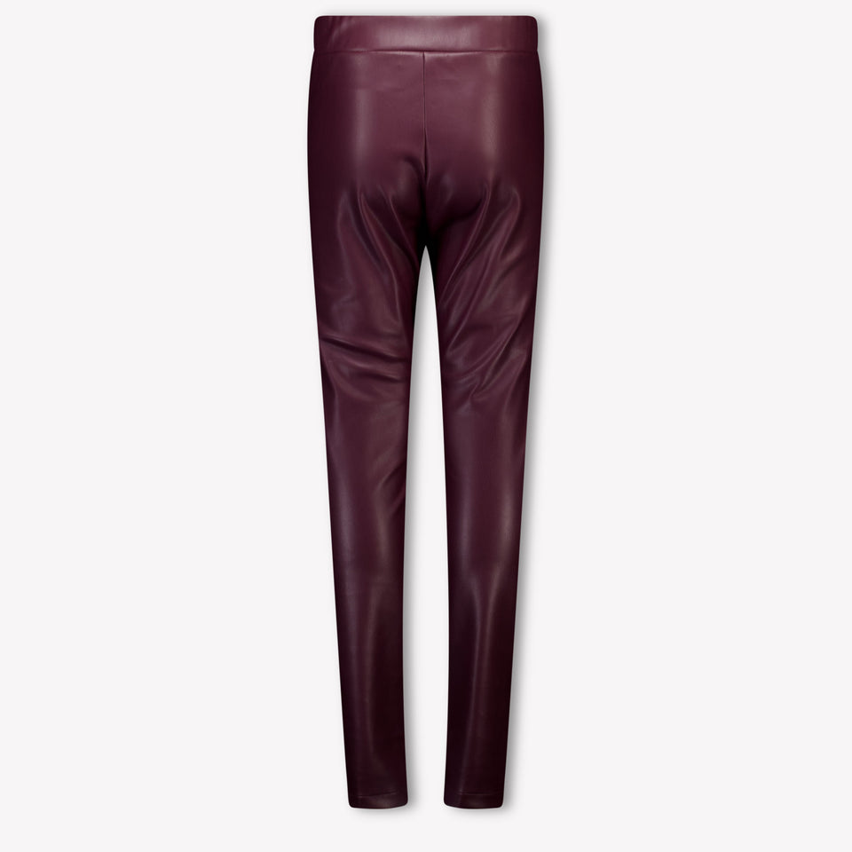 MSGM Kinder Mädchen Leggings Bordeaux