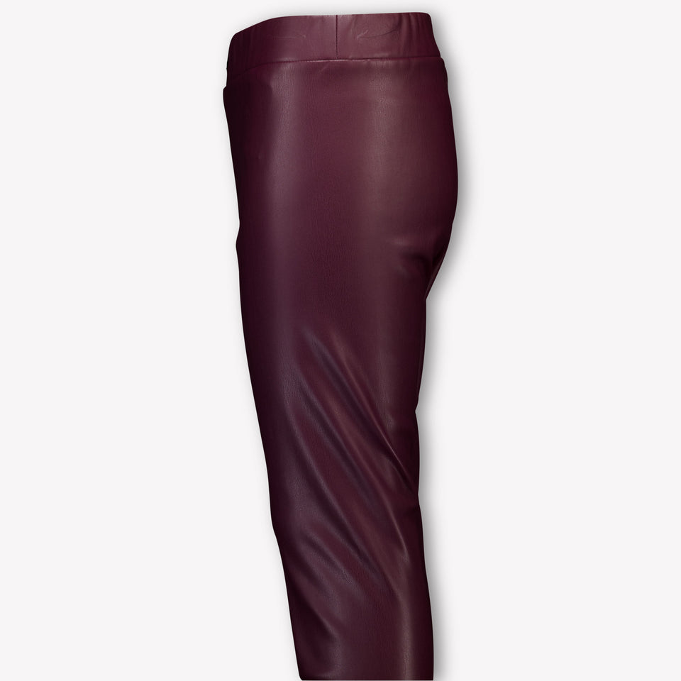 MSGM Kinder Mädchen Leggings Bordeaux