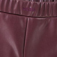 MSGM Kinder Meisjes Legging In Bordeaux