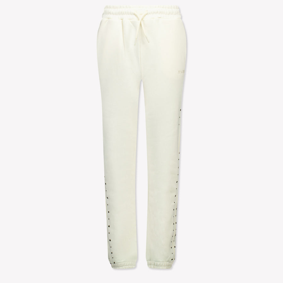 MSGM Girls Trouser in Off-White