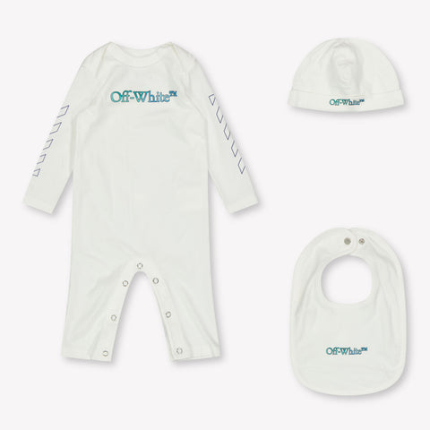 Off-White Baby Girls Playsuit  White