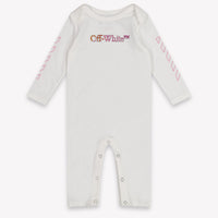 Off-White Bébé Filles Boîte en boîte Blanc