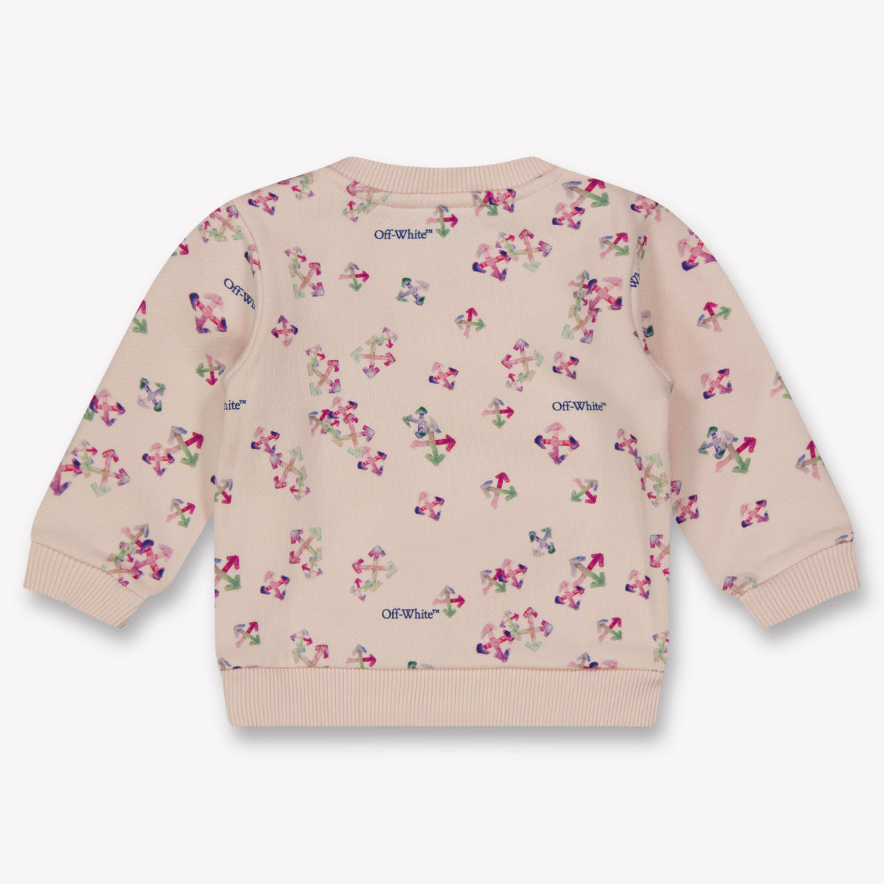 Off-White Bébé Filles Pull Rose Léger