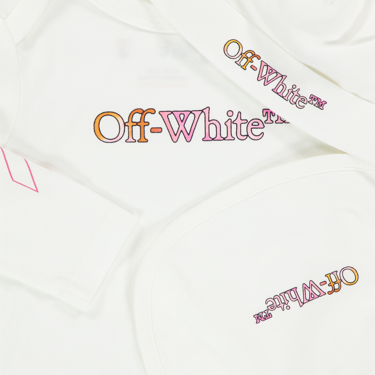 Off-White Bébé Garçons Se présenter Blanc