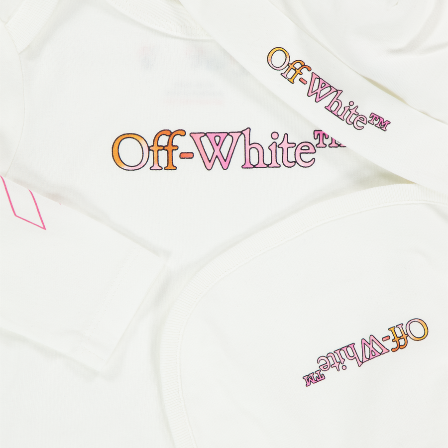 Off-White Bébé Garçons Se présenter Blanc